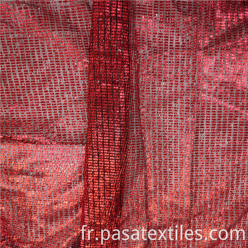  glitter foil mesh fabric